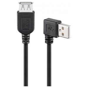 Kabel USB Goobay USB-A - USB-A 0.3 m Czarny (JAB-1338757)