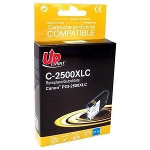 Tusz UPrint UPrint kompatybilny ink / tusz z PGI 2500XL, cyan, 21ml, C-2500XLC, high capacity, dla Canon MAXIFY iB4050, MB5050, MB5350