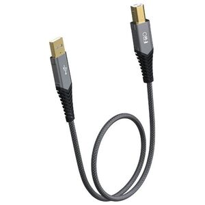 Kabel USB FiiO USB-A - USB-B 1 m Czarny