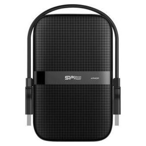 Dysk zewnętrzny HDD Silicon Power Armor A60 4TB Czarno-zielony (SP040TBPHDA60S3A)