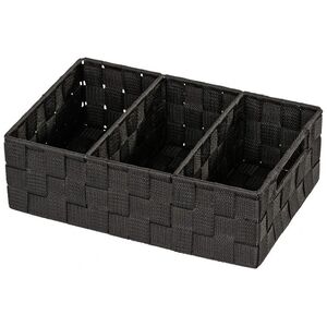 Wenko organizator Adria32 x 10 x 21 cm polipropylen czarny