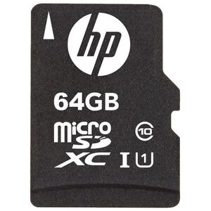 Karta HP MicroSDXC 64 GB Class 10 UHS-I/U1  (SDU64GBXC10HP-EF)