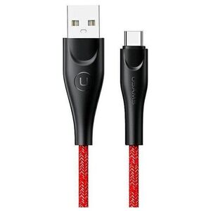 Kabel USB Usams USB-A - USB-C 2 m Czerwony (6958444983554)