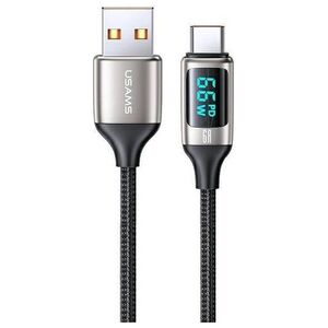 Kabel USB Usams USB-A - USB-C 1.2 m Biały (6958444975429)