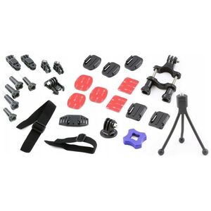 Xrec Zestaw Montażowy 29w1 Uchwyt Do Gopro Hero 1/2/3/3+/4 + Adapter Statywowy