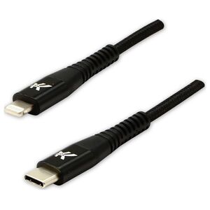 Kabel USB Logo USB-C - Lightning 2 m Czarny