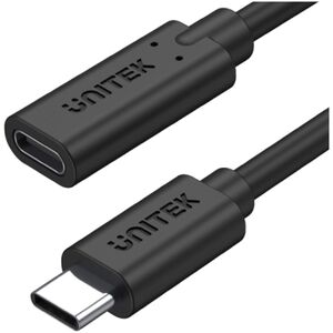 Kabel USB Unitek USB-C - USB-C 1.5 m Czarny (C14086BK-1.5M)