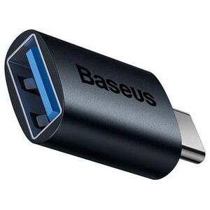 Adapter USB Baseus Ingenuity OTG USB-C - USB Niebieski  (ZJJQ000003)