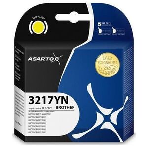 Tusz Asarto Tusz Asarto do Brother 3217YN | LC3217Y | 550 str. | yellow