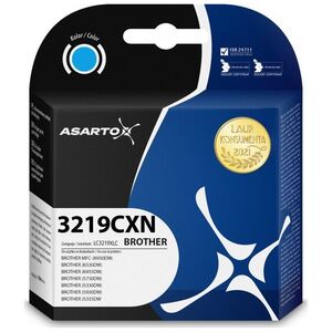Tusz Asarto Tusz Asarto do Brother 3219CXN | LC3219XLC | 1500 str. | cyan