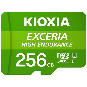 Karta Kioxia Exceria High Endurance MicroSDXC 256 GB Class 10 UHS-I/U3 A1 V30 (LMHE1G256GG2)