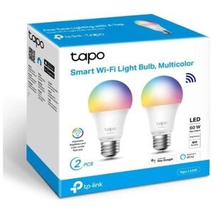 AB LED żarówka TP-LINK E27, 220-240V, 8.7W, 806lm, 6000k, RGB, 15000h, chytrá Wi-Fi žárovka, 2- pack