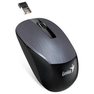 Mysz Genius Genius Mysz NX-7015, 1600DPI, 2.4 [GHz], optyczna, 3kl., bezprzewodowa USB, szara, AA