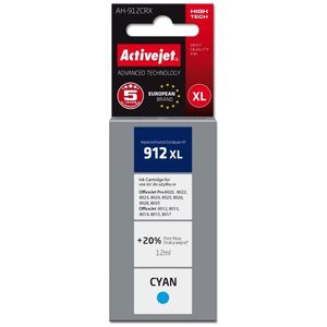 Tusz Activejet Tusz Activejet AH-912CRX (zamiennik HP 912XL 3YL81AE| Premium| 990 stron| niebieski)