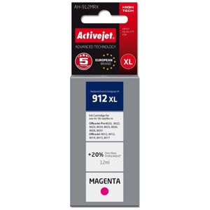 Tusz Activejet Tusz Activejet AH-912MRX (zamiennik HP 912XL 3YL82AE| Premium| 990 stron| czerwony)