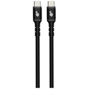 Kabel USB TB Print USB-C - USB-C 1 m Czarny (AKTBXKUCC2SI10B)