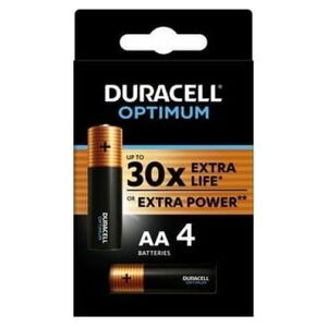 Duracell Bateria Alkaliczna Duracell OPTIMUM AA 4szt.  [321|1]