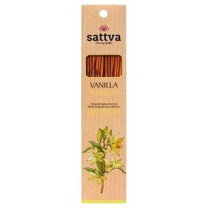 Sattva Natural Indian Incense naturalne indyjskie kadzidełko Wanilia 15szt.