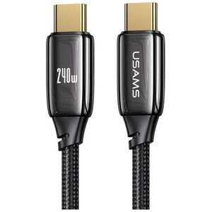 Kabel USB Usams USB-C - USB-C 2 m Czarny (USA899)