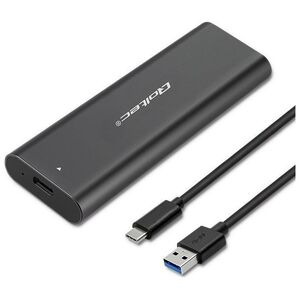 Kieszeń Qoltec Obudowa | kieszeń do dysków M.2 SATA SSD | NGFF | USB typ C