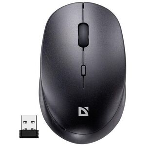 Mysz Defender Mysz bezprzewodowa Defender AURIS MB-027 optyczna bezklikowa silent 1600dpi czarna
