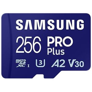 Karta Samsung PRO Plus SDXC 256 GB U3 A2 V30 (MB-MD256SA/EU)