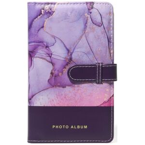 LoveInstant Album na Zdjęcia 96 szt. do Fujifilm INSTAX Mini 40 11 9 8 7 7s 90 70 EVO LiPlay / Fioletowy Marmur