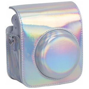 Pokrowiec LoveInstant Futerał Etui Pokrowiec Do Fujifilm Instax Mini 12 / Srebrny Błysk