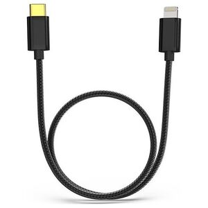 Kabel USB FiiO USB-C - Lightning 0.5 m Czarny (6953175731030)