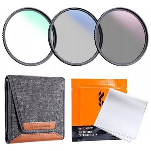 Filtr Kf Zestaw Filtrów 4w1 Nano-k Uv Cpl Nd4 K&f 52mm / 52 Mm / Sku.1938