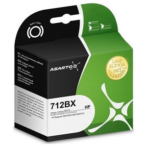 Tusz Asarto Tusz Asarto do HP 712BX | 3ED71A  | 80 ml | black