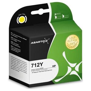 Tusz Asarto Tusz Asarto do HP 712Y | 3ED69A  | 29 ml | yellow