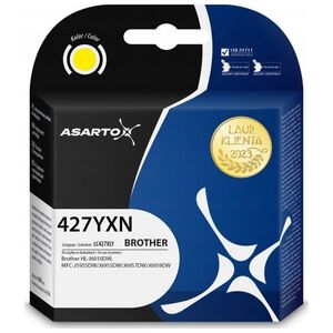 Tusz Asarto Tusz Asarto do Brother 427YXN| LC427XLY | 5000 str. | yellow