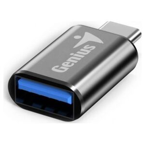 Adapter USB Genius ACC-C2A USB-C - USB Srebrny  (32590002400)