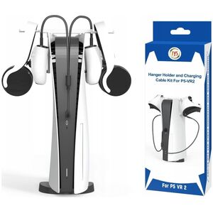 JYS Uchwyt Mocowanie Do Playstation 5 / Ps5 Na 2x Pad Vr2 / Słuchawki / P5160