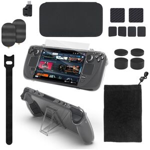 JYS Zestaw Akcesoriów Akcesoria 18w1 Do Steam Deck / Futerał + Etui + Adapter Type-c + Osłony / Jys-sd021