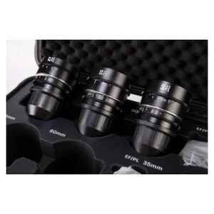 Obiektyw Venus Optics Zestaw obiektywów Venus Optics Laowa Nanomorph 27 mm, 35 mm, 50 mm S35 Blue do Arri PL / Canon EF