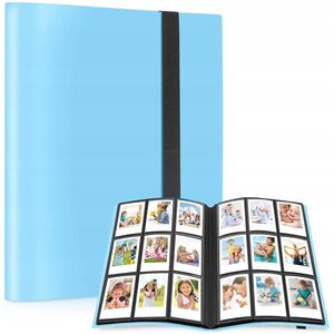 LoveInstant Album Na Zdjęcia 360 Zdjęć Do Fujifilm Instax Mini / Xiaomi / Polaroid / Canon / Hp / Kodak / Niebieski