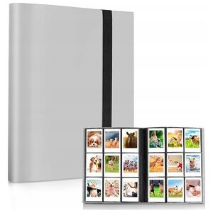LoveInstant Album Na Zdjęcia 360 Zdjęć Do Fujifilm Instax Mini / Xiaomi / Polaroid / Canon / Hp / Kodak / Szary