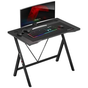 Biurko Huzaro Hero 1.4 Czarne 100 cmx50 cm