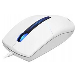 Mysz A4Tech A4tech N-530S, podsvícená kancelářská myš, 1200 DPI, USB, bílá
