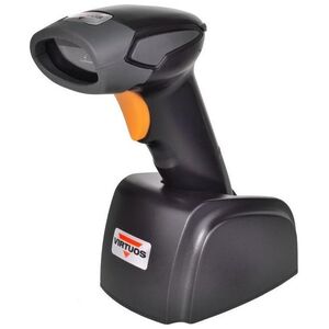 Czytnik kodów kreskowych Virtuos Virtuos CCD čtečka Virtuos HW-311A, bezdrátová, USB základna, černá
