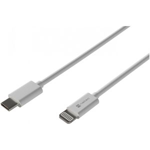 Kabel USB Natec USB-C - Lightning 2 m Biały (NKA-2151)