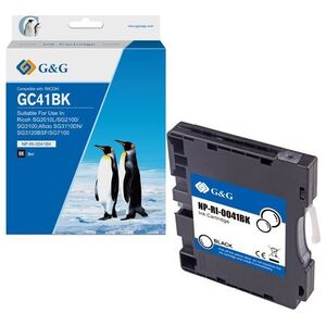Tusz G&G kompatybilny ink / tusz z 405765, NP-RI-0041BK, black, 600s