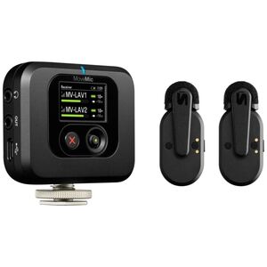Mikrofon Shure Shure MV-TWO-KIT-Z6 - Zestaw dwóch mikrofonów bezprzewodowych MoveMic MV-LAV, case ładujący, odbiornik