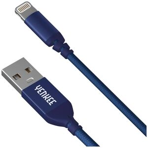 Kabel USB Yenkee USB-A - Lightning 1 m Niebieski (YCU 611BE MFI)