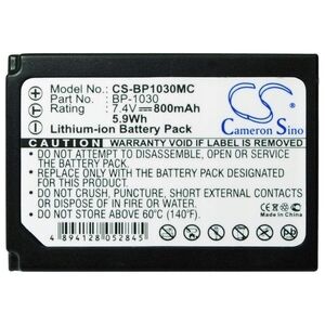 Akumulator Cameron Sino Akumulator Bateria Do Samsung Typu Bp-1030 / Ed-bp1030 / Cs-bp1030mc