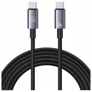 Kabel USB Usams USB-C - USB-C 2 m Czarny (USA1059)