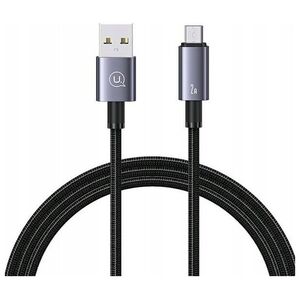 Kabel USB Usams USB-A - microUSB 1.2 m Czarny (USA1050)