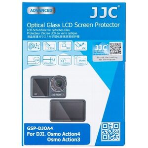 Osłona na obiektyw JJC Szkło Osłona Na Obiektyw + 2x Ekran Lcd Do Kamery Dji Osmo Action 3 / 4 / Gsp-djoa4